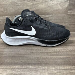 Nike Zoom Pegasus 37 Black Womens US Size 8 EUR 39 BQ9647-002 Running Shoes
